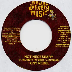 Tony Rebel - Not Necessary