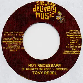 Tony Rebel - Not Necessary