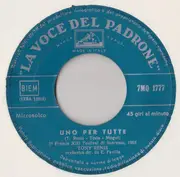 7inch Vinyl Single - Tony Renis - Uno Per Tutte