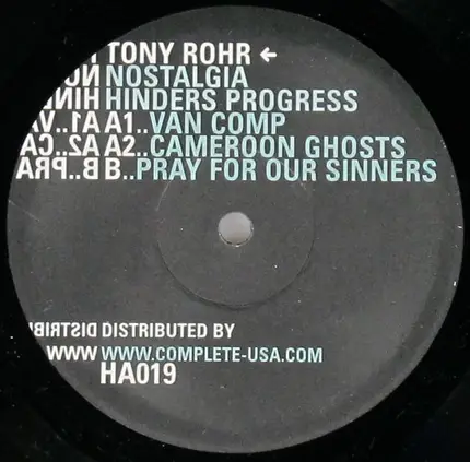 Tony Rohr - Nostalgia Hinders Progress