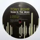 12inch Vinyl Single - Tony Rohr - Verb Is The Word