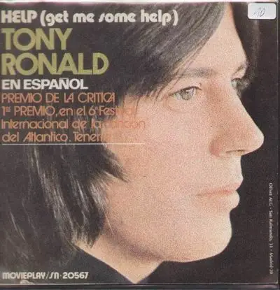 Tony Ronald - Help (Get Me Some Help) / Once Upon A Time