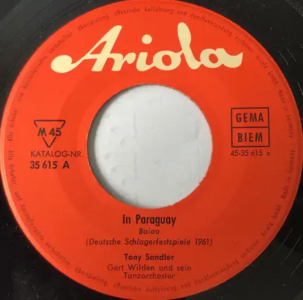 Tony Sandler - In Paraguay