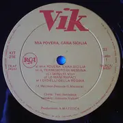 LP - Tony Santagata / Antonio Valenti - Mia Povera, Cara Sicilia