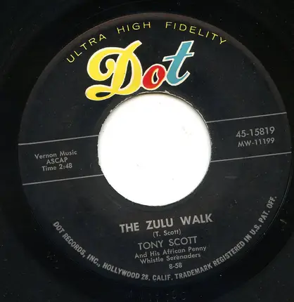 Tony Scott And His African Penny Whistle Serenaders - African Penny Whistle Song