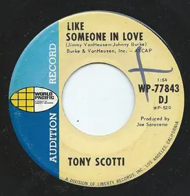 Tony Scotti - Like Someone In Love