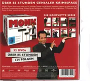 DVD-Box - Tony Shalhoub / Ted Levine a.o. - Monk - Staffel 1-8 - Gesamtbox