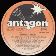 LP - Tony Sheridan & The Elvis Presley Band - Worlds Apart