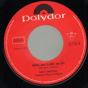 tony sheridan - Wolga Lied/Alles aus Liebe zu Dir