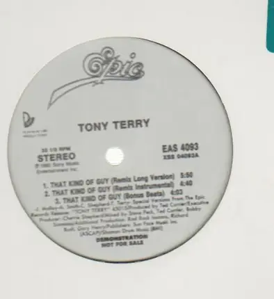 Tony Terry - That Kind Of Guy