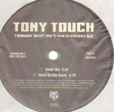 I Wonder Why? (He's the Greatest DJ) - Tony Touch | Vinyl | Recordsale