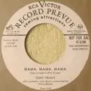 7inch Vinyl Single - Tony Travis - Mama, Mama, Mama