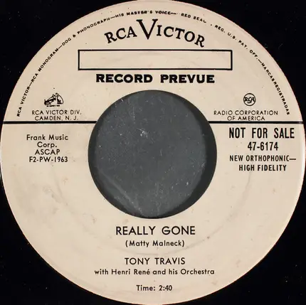 Tony Travis - Really Gone