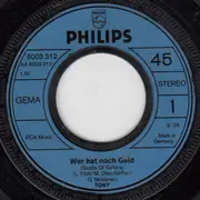 7inch Vinyl Single - Tony - Wer Hat Noch Geld