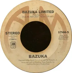 Tony Camillo's Bazuka - Love Explosion / Bazuka Limited