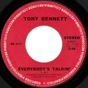 7'' - Tony Bennett - Think How It's Gonna Be / Everybody's Talkin'