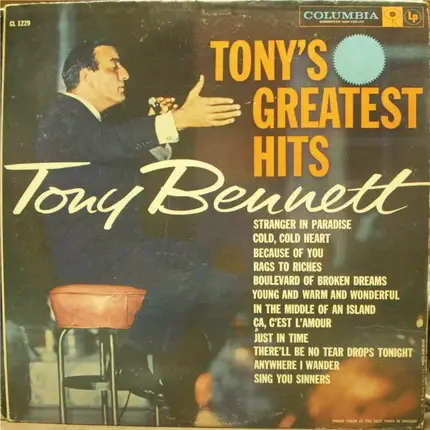 Tony Bennett - Tony's Greatest Hits