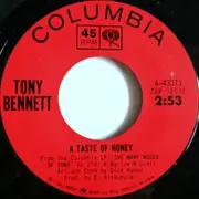 7'' - Tony Bennett - A Taste Of Honey / It's A Sin To Tell A Lie