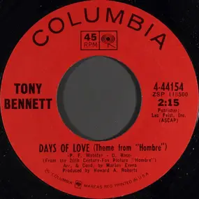 Tony Bennett - Days Of Love / Keep Smiling At Trouble