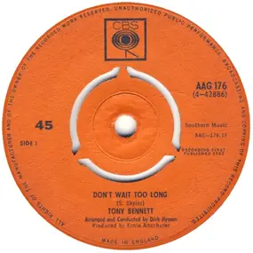 Tony Bennett - Don't Wait Too Long