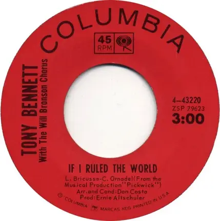 Tony Bennett - If I Ruled The World