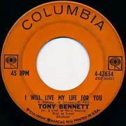7'' - Tony Bennett - I Wanna Be Around