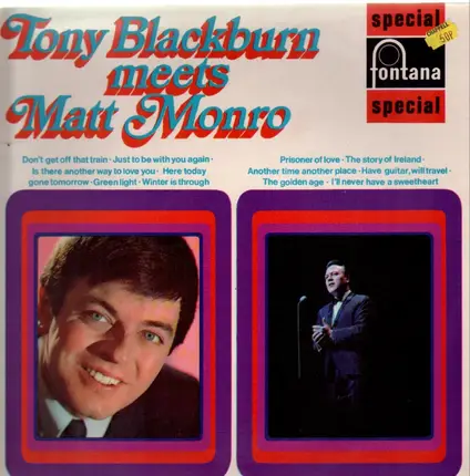 Tony Blackburn - Tony Blackburn Meets Matt Monro
