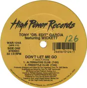 Tony Garcia - Don't Let Me Go / Baby It's You