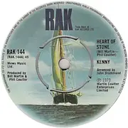 7'' - Tony Kenny - Heart Of Stone