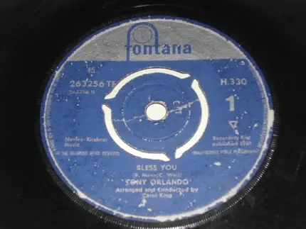 Tony Orlando - Bless You / Am I The Guy