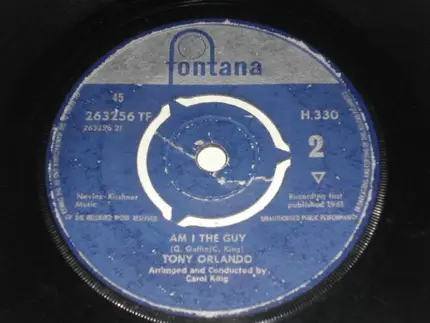 Tony Orlando - Bless You / Am I The Guy