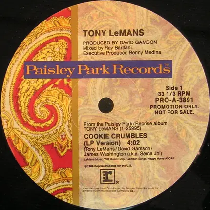 Tony LeMans - Cookie Crumbles
