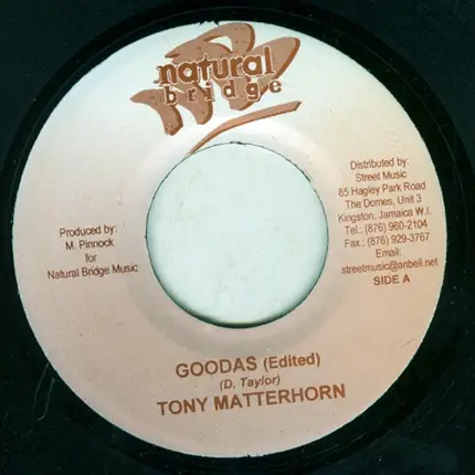 Tony Matterhorn - Goodas