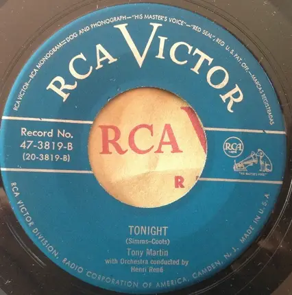 Tony Martin - La Vie En Rose / Tonight