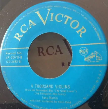 Tony Martin - There's No Tomorrow / A Thousand Violins