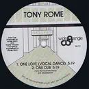 12inch Vinyl Single - Tony Rome - One Love