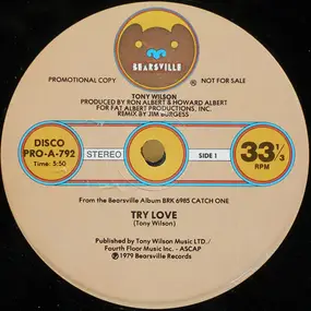 Tony Wilson - Try Love