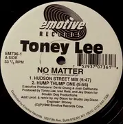 12inch Vinyl Single - Toney Lee - No Matter