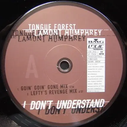 Tongue Forest - I Don't Understand