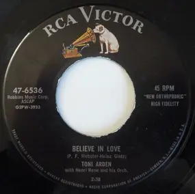 Toni Arden - Believe In Love / How Sweet My Love