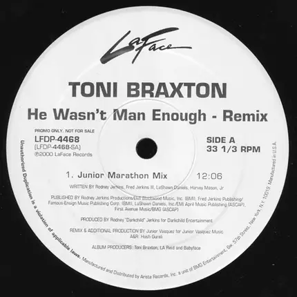 Toni Braxton - He Wasn' T Man Enough for Me