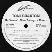 12inch Vinyl Single - Toni Braxton - He Wasn't Man Enough - Remix