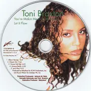 CD Single - Toni Braxton - You're Makin Me High (Remix) / Let It Flow