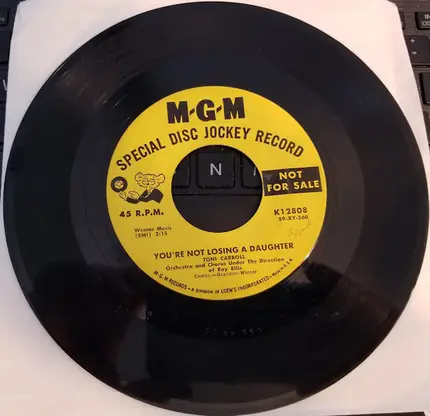 Toni Carroll - My Lover Boy / You're Not Losing A Daughter