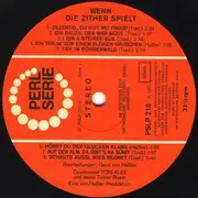 LP - Toni Klee Und Seine Tölzer Buam - Wenn Die Zither Spielt