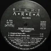 12inch Vinyl Single - Toni Shannon - My Baby - Still Sealed