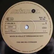 LP - Toni Und Helmut Steingass - Bevör En Kölle Et Chreeskindche Kütt