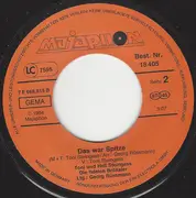 7inch Vinyl Single - Toni Und Helmut Steingass - Uns Oma, Die Flügg Flugzeug