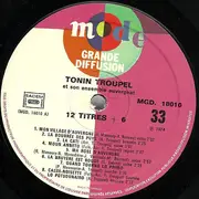 LP - Tonin Troupel - 12 Titres + 6