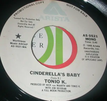 Tonio K. - Cinderella's Baby